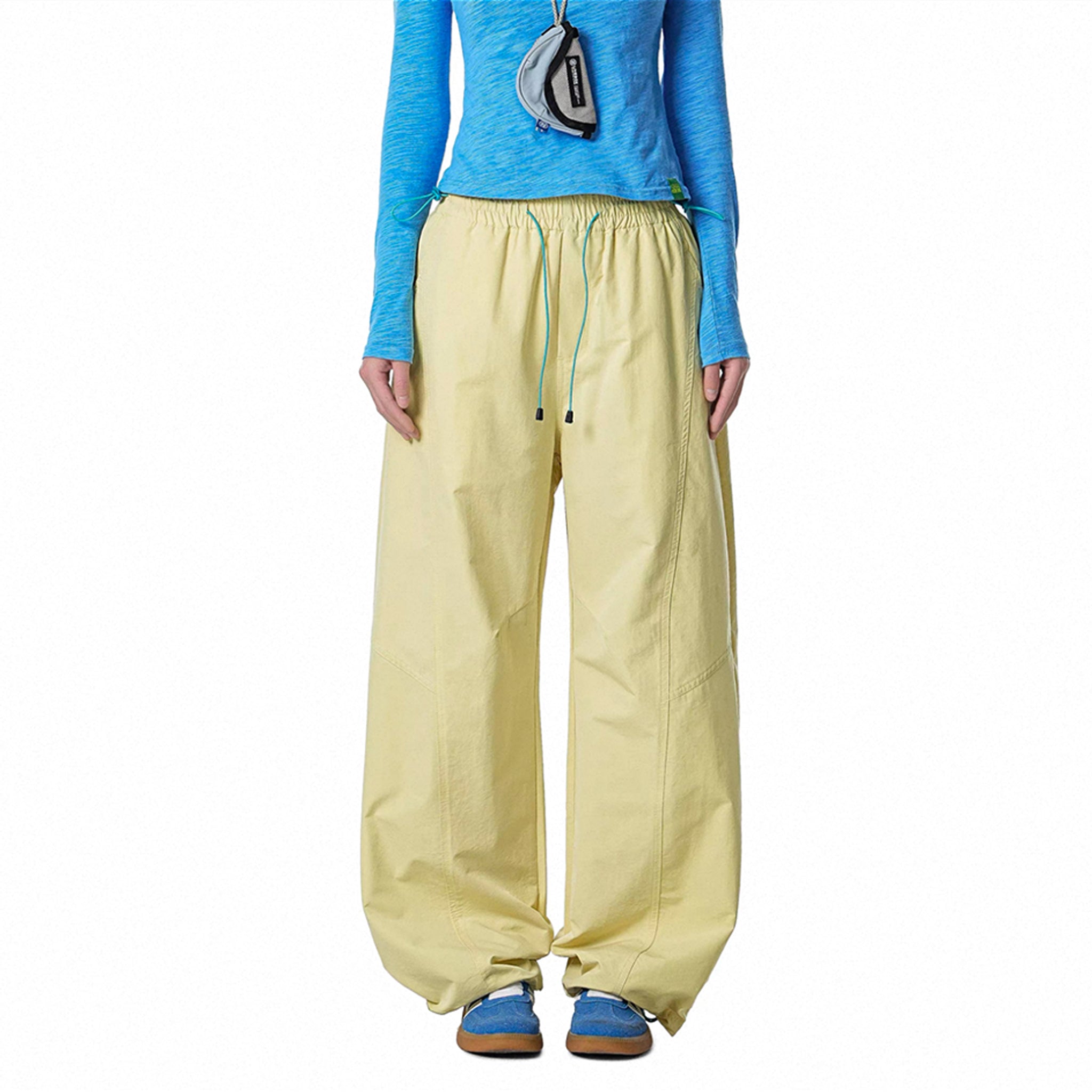 Hiking Cargo Pants | Outdoor Deconstructed Straight Leg Loose Fit Trousers for Men & Women