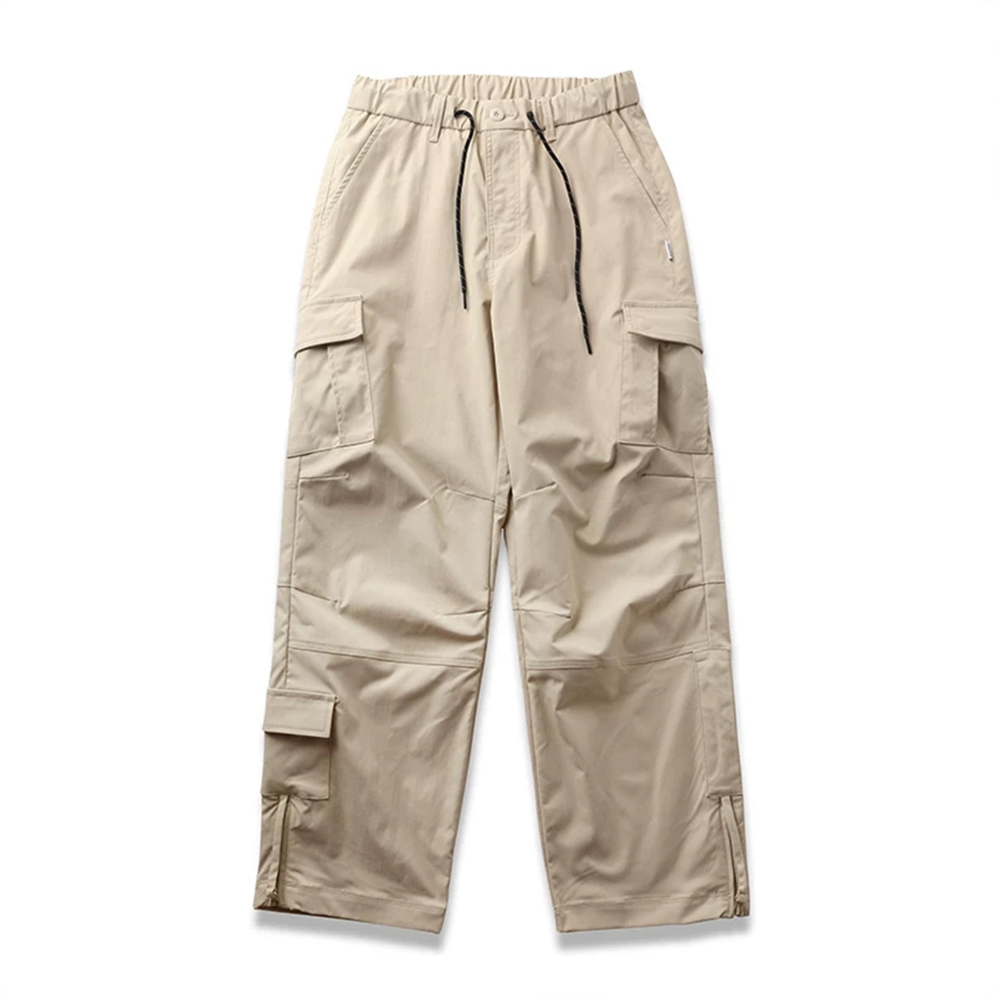 Men's Mountain-Style Water-Resistant Hiking Cargo Pants, Windproof & Wear-Resistant Utility Trekking Trousers for Spring and Autumn