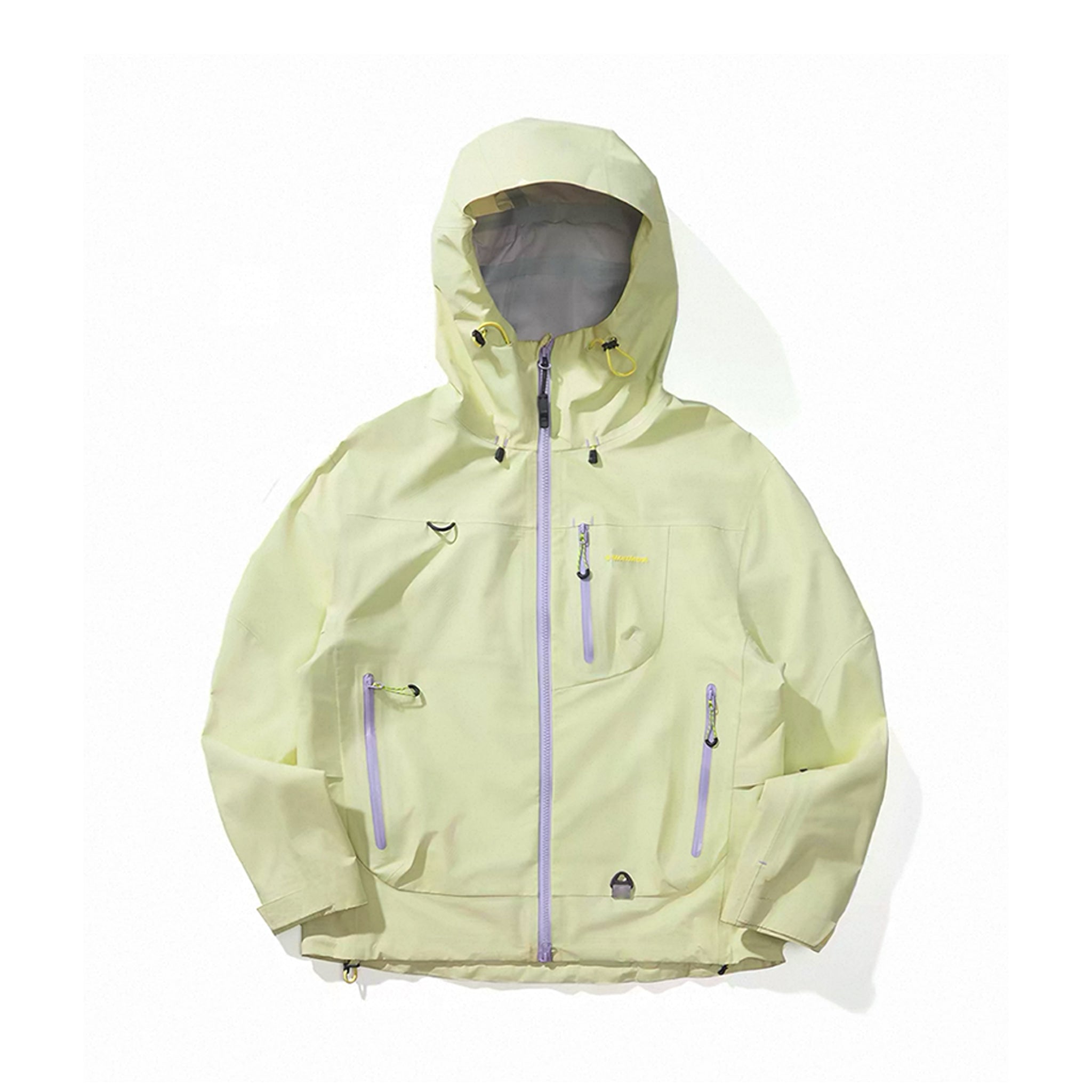 Women's Mountain-Style C6 Water-Repellent Hiking JacketSealed Seam Rain CoatSpring & Fall Trekking Windbreaker