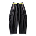 Men's Outdoor Water-Resistant Hiking Pants with Seam Details, Curved Cut Casual Trousers for Trekking