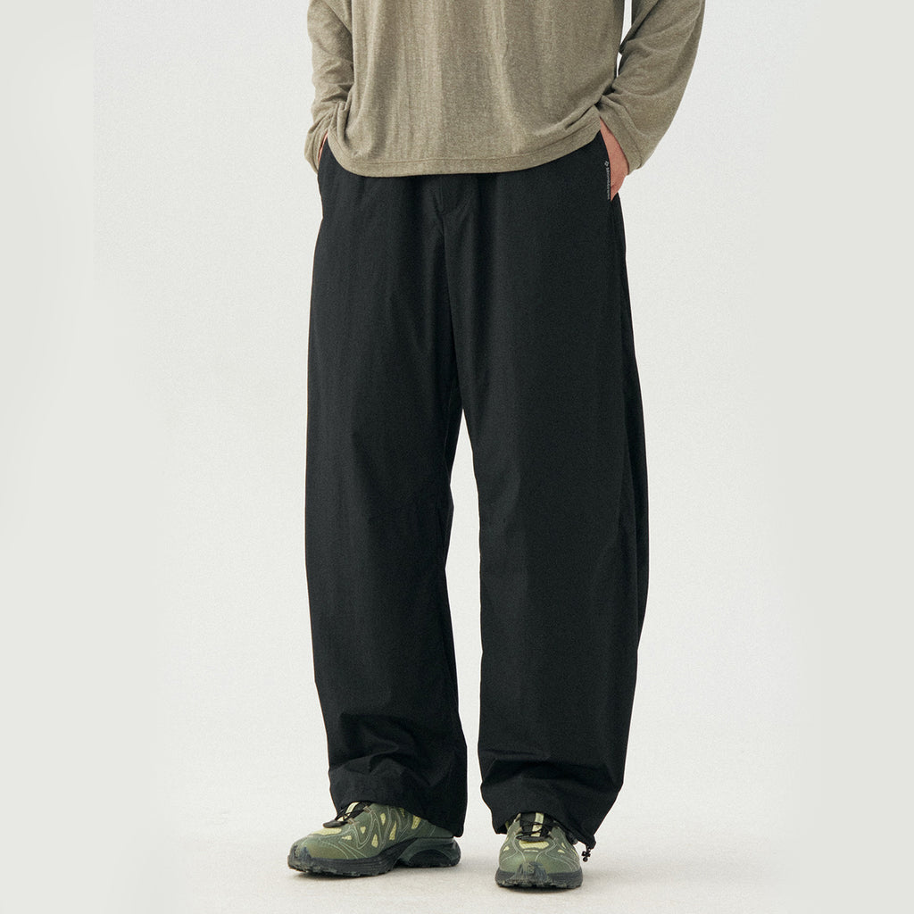 Men's Outdoor Water-Resistant UPF100+ Raw Yarn Lightweight Cool Touch Curved Relaxed Fit Casual Pants