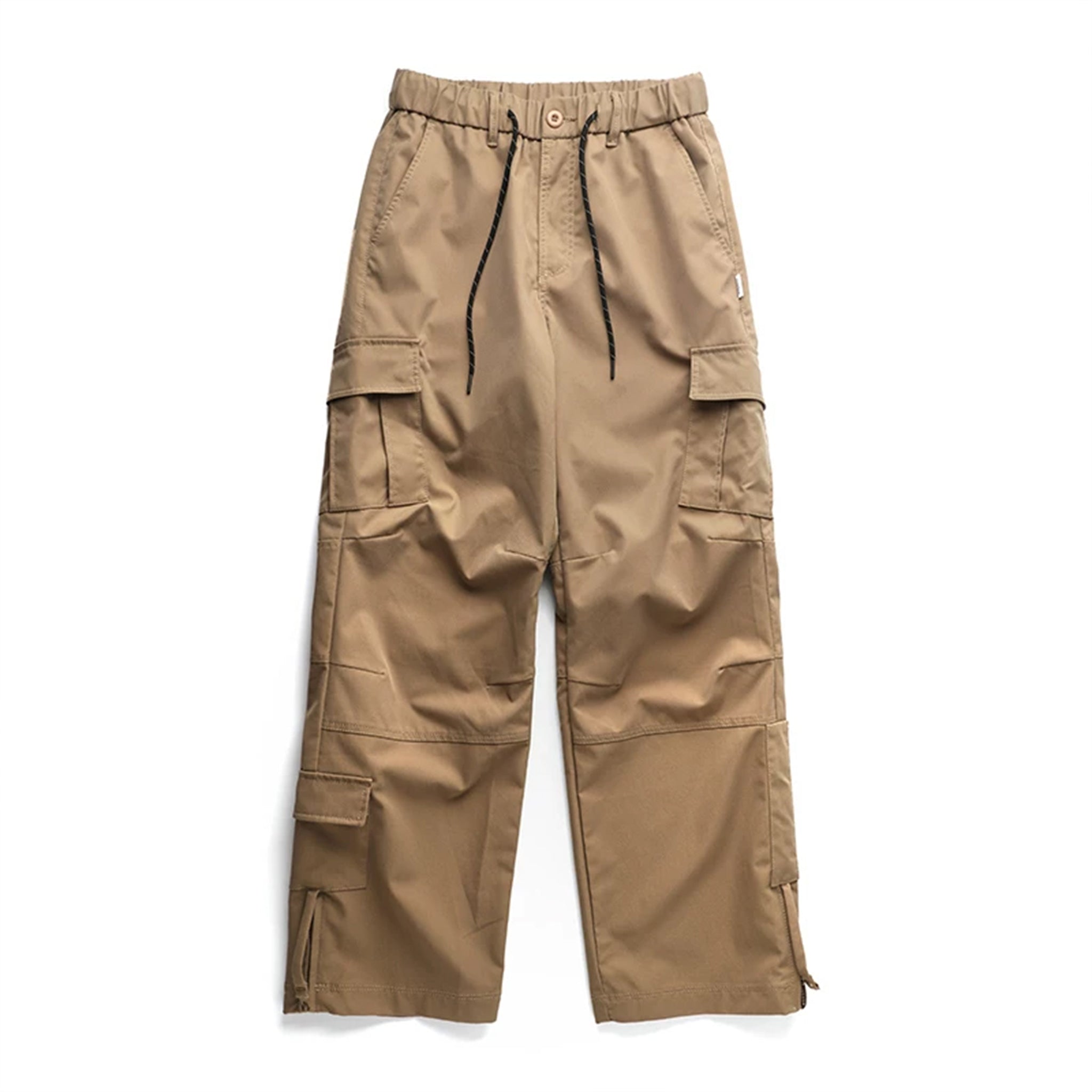 Men's Mountain-Style Water-Resistant Hiking Cargo Pants, Windproof & Wear-Resistant Utility Trekking Trousers for Spring and Autumn