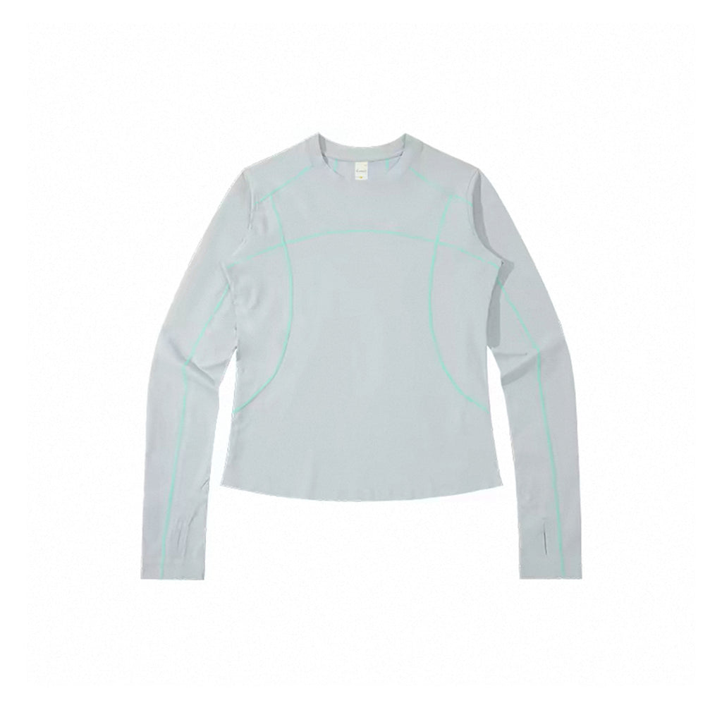 Women's Outdoor Quick-Dry Long Sleeve T-Shirt, 7A Antibacterial, Moisture-Wicking, Breathable Sport Top for Running & Fitness