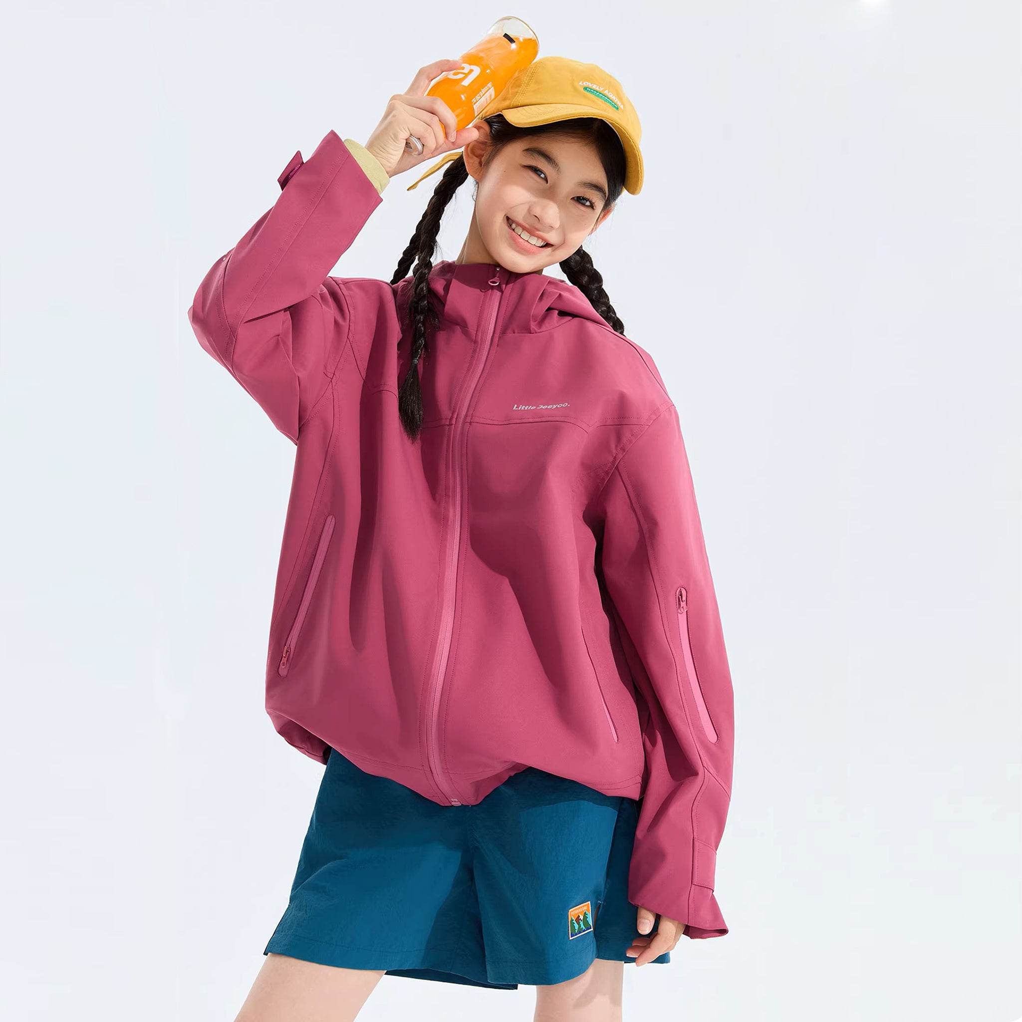 여성용 봄/가을 7A 항균 쿨링 원사 솔리드 슬림핏 스포츠 재킷