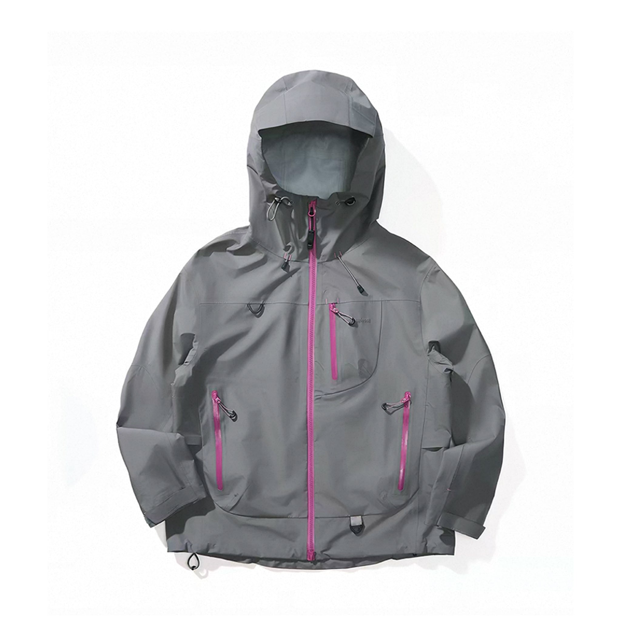 Women's Mountain-Style C6 Water-Repellent Hiking JacketSealed Seam Rain CoatSpring & Fall Trekking Windbreaker