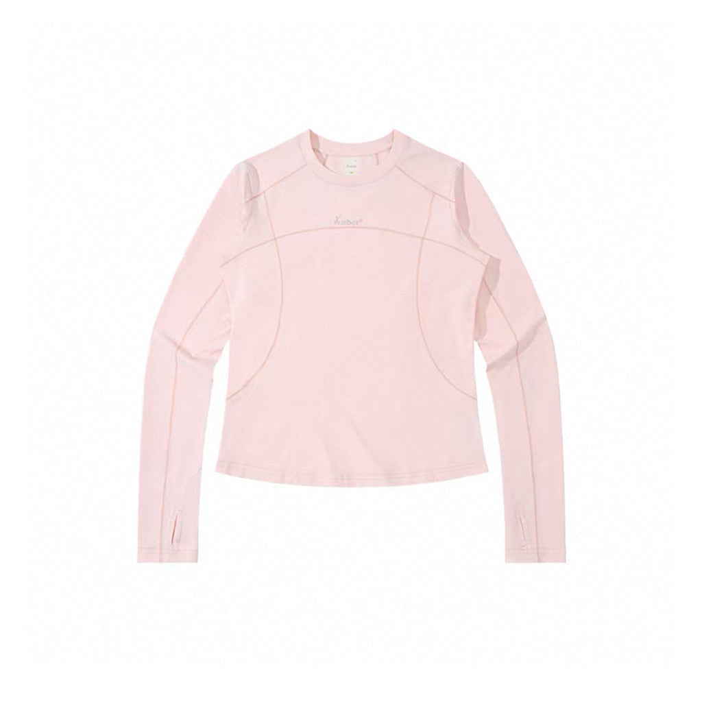 Women's Outdoor Quick-Dry Long Sleeve T-Shirt, 7A Antibacterial, Moisture-Wicking, Breathable Sport Top for Running & Fitness