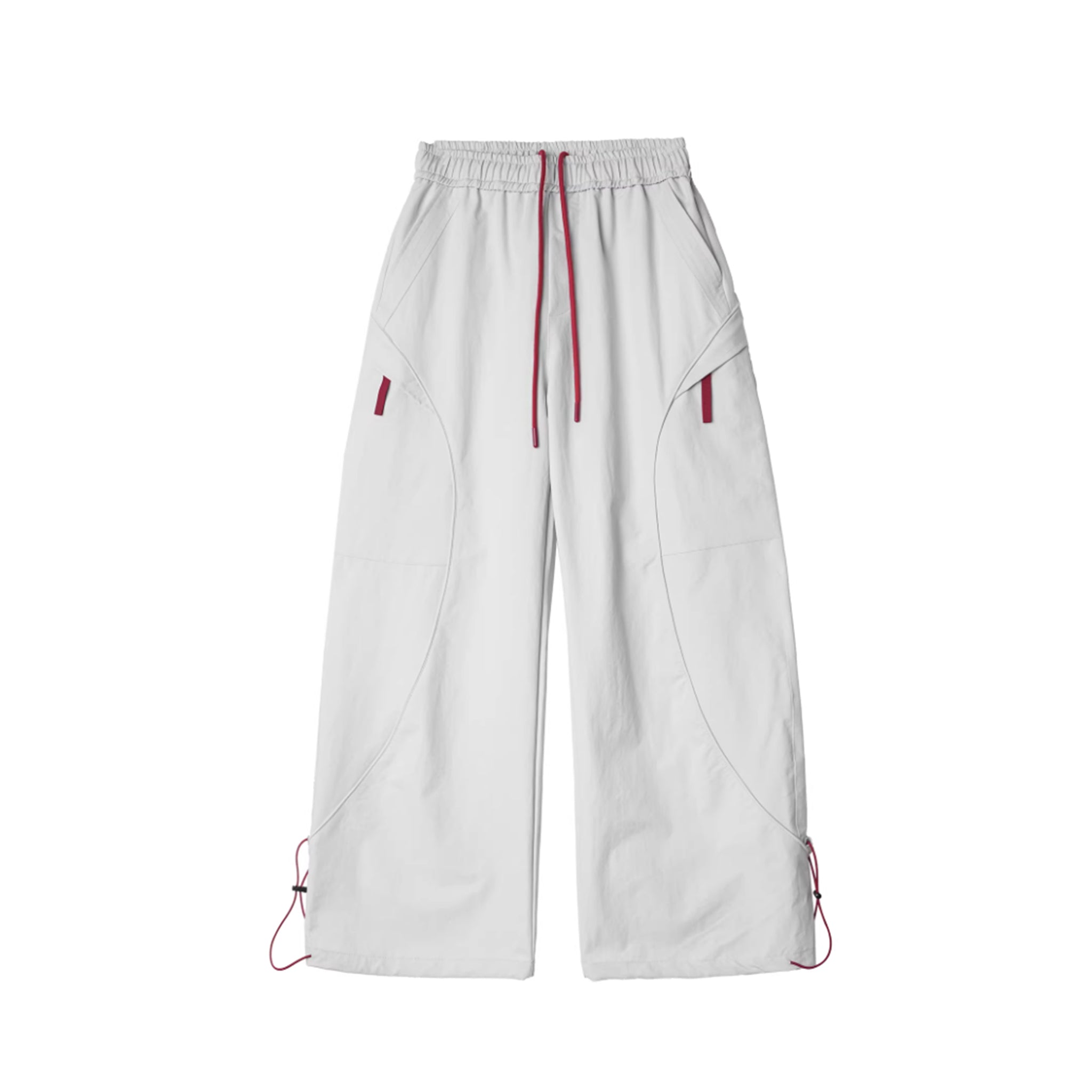 Autumn Outdoor Oversized Cargo Joggers, Straight Leg Relaxed Fit Hiking & Casual Pants