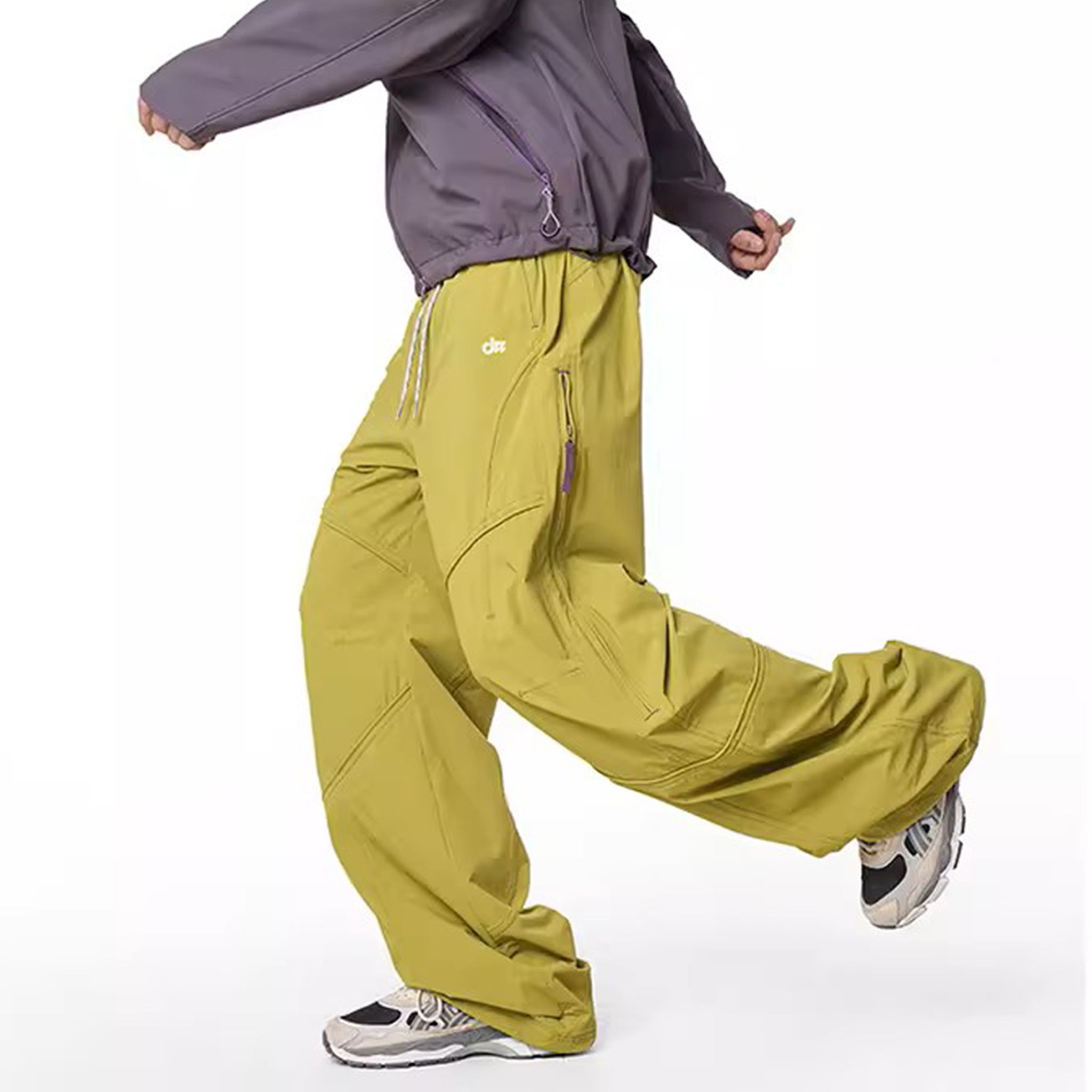 Unisex Lightweight Softshell Hiking Pants, Water-Resistant Fleece Lined Cargo Trousers for Outdoor & Mountain Style
