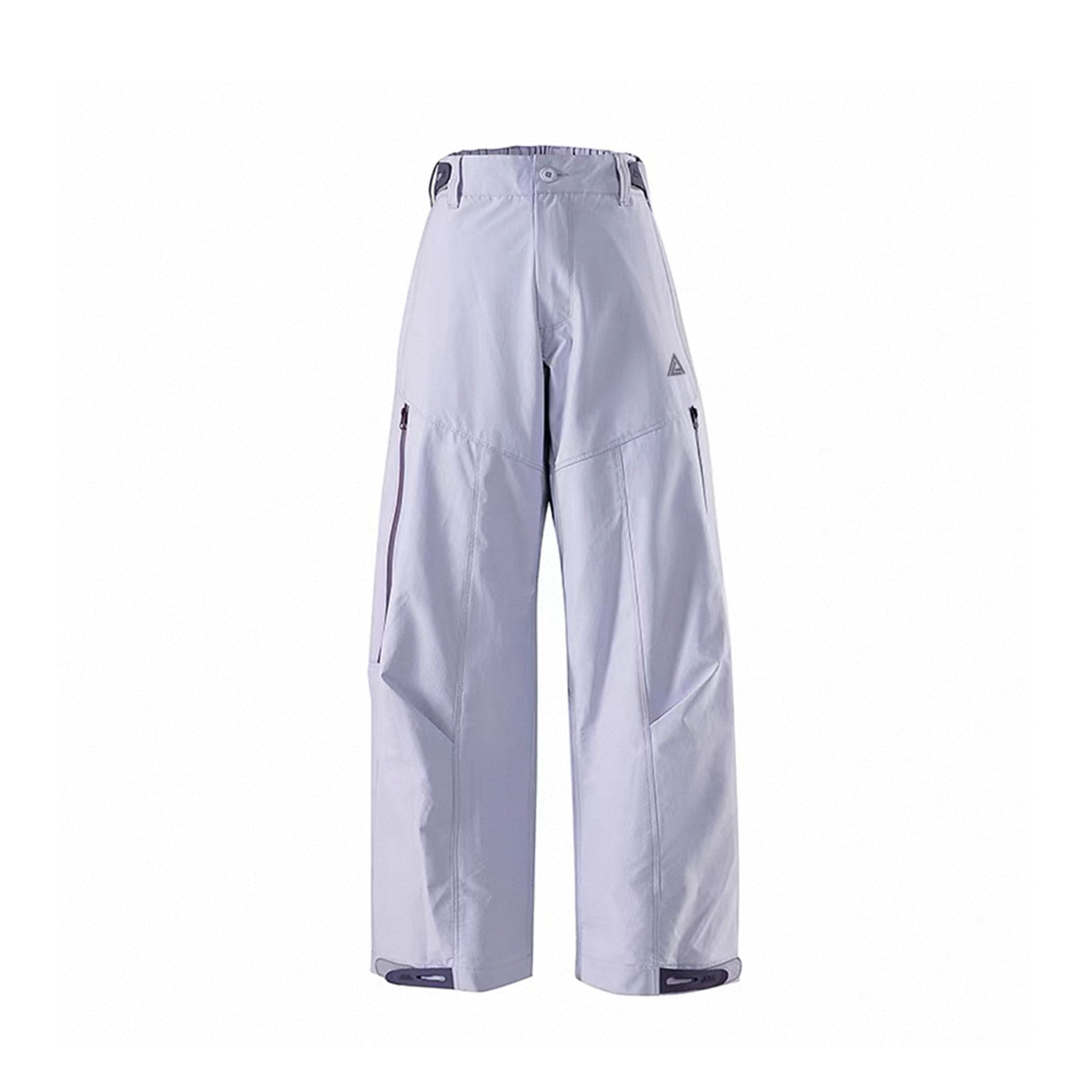 Women's Fall Winter Outdoor 3-in-1 Protection Taped Seams Softshell Hiking Pants Relaxed Fit Technical Trekking Cargo Pants
