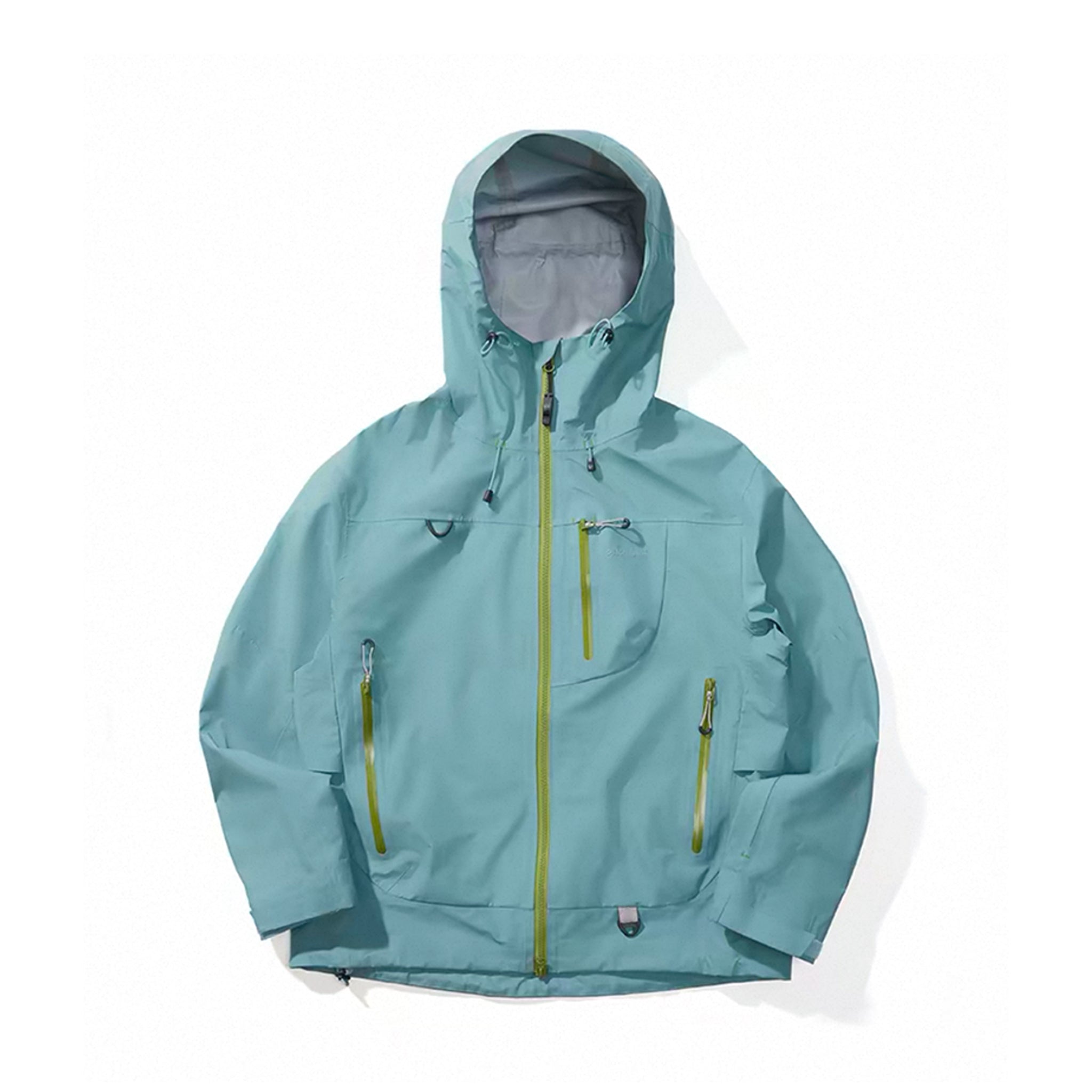 Women's Mountain-Style C6 Water-Repellent Hiking JacketSealed Seam Rain CoatSpring & Fall Trekking Windbreaker
