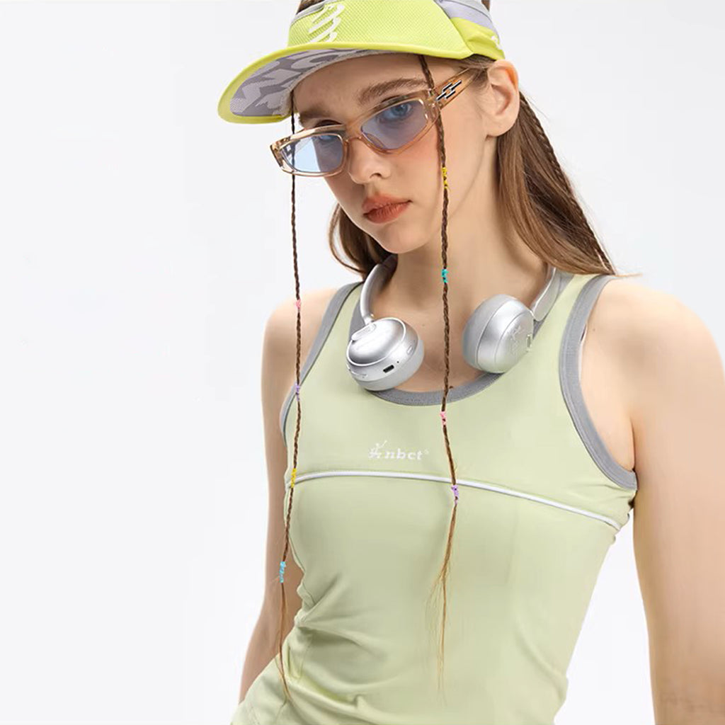 Women's High Elasticity Sports Bra Tank Top – 2026 Spring/Summer Sleeveless, Cooling, Color-Blocked Fitness Vest
