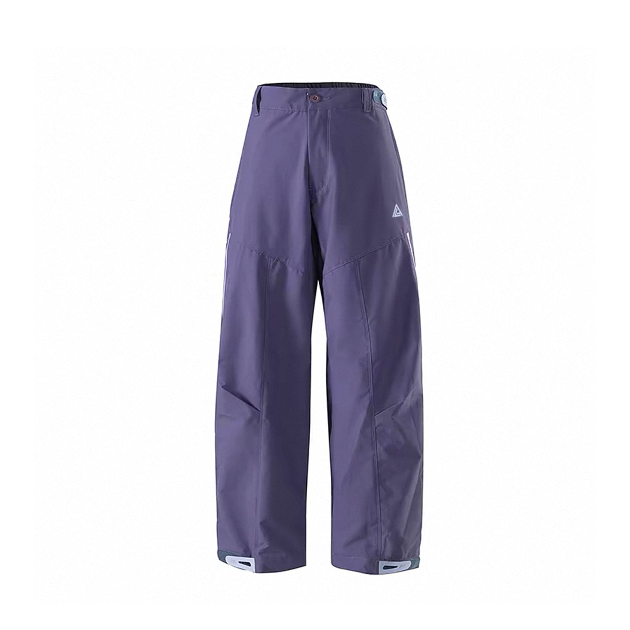 Women's Fall Winter Outdoor 3-in-1 Protection Taped Seams Softshell Hiking Pants Relaxed Fit Technical Trekking Cargo Pants