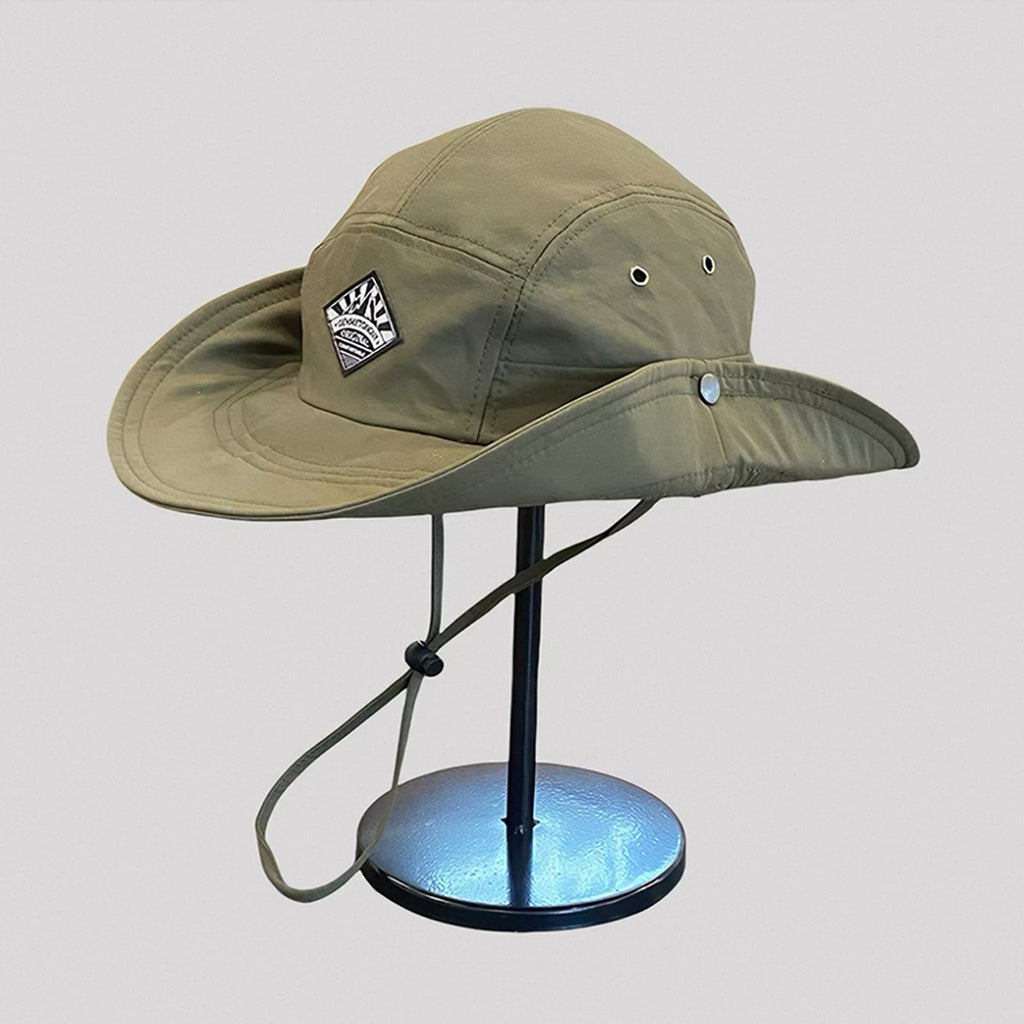 Women's Vintage Outdoor Bucket Hat | Summer Sun Protection Breathable Hiking Camping Cap