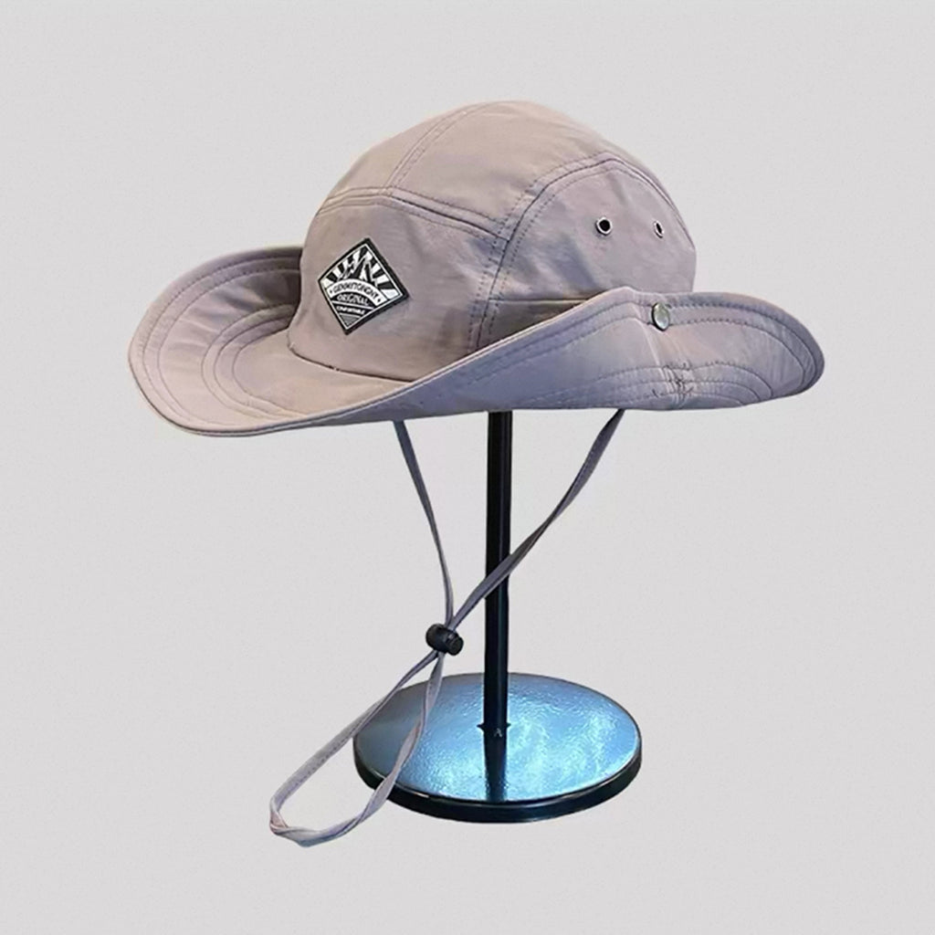 Women's Vintage Outdoor Bucket Hat | Summer Sun Protection Breathable Hiking Camping Cap